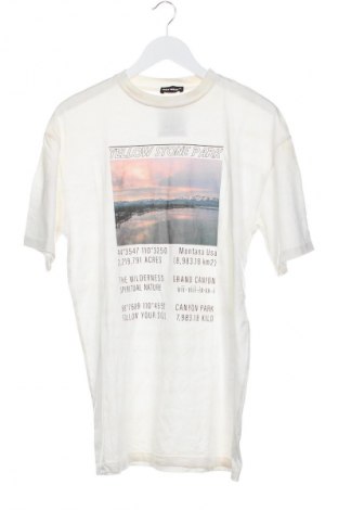 Herren T-Shirt Tally Weijl, Größe XS, Farbe Ecru, Preis 10,00 €