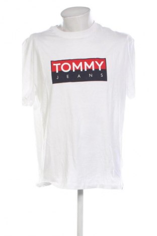 Pánske tričko  Tommy Jeans, Veľkosť L, Farba Biela, Cena  34,95 €
