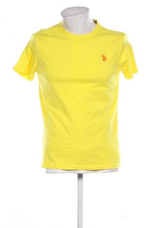 Мъжка тениска U.S. Polo Assn., Размер M, Цвят Жълт, Цена 62,99 лв.