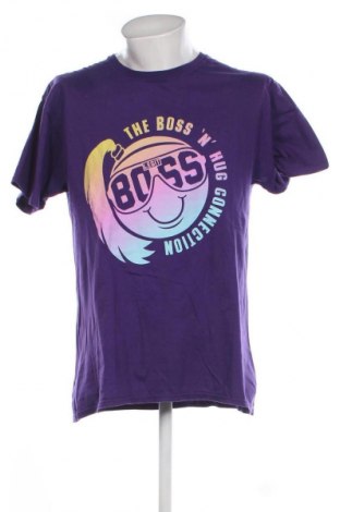 Ανδρικό t-shirt Unbranded, Μέγεθος L, Χρώμα Βιολετί, Τιμή 10,00 €