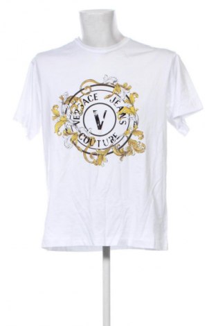 Herren T-Shirt Versace Jeans, Größe L, Farbe Weiß, Preis € 79,99