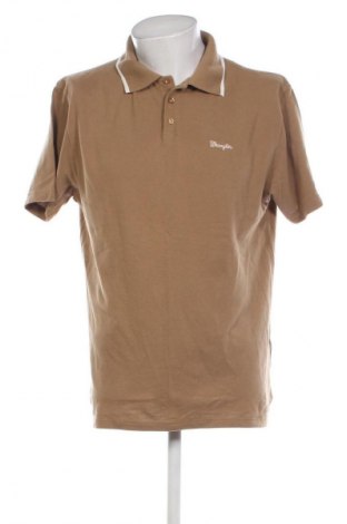 Ανδρικό t-shirt Wrangler, Μέγεθος L, Χρώμα  Μπέζ, Τιμή 24,55 €