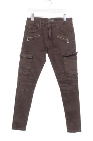 Мъжки дънки Zara Man, Размер S, Цвят Кафяв, Цена 14,99 лв.
