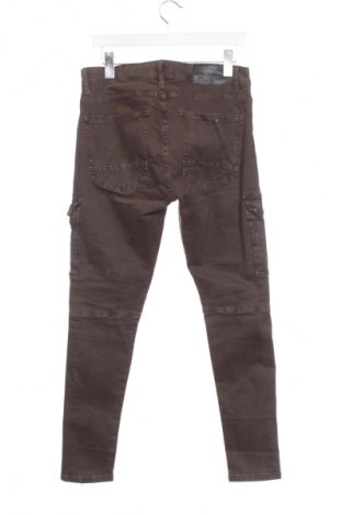 Мъжки дънки Zara Man, Размер S, Цвят Кафяв, Цена 14,99 лв.