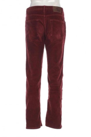 Pantaloni raiați de bărbați Marks & Spencer Blue Harbour, Mărime M, Culoare Roșu, Preț 126,32 Lei