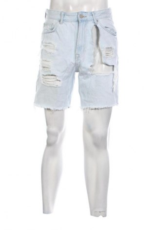 Мъжки къс панталон Bershka, Размер M, Цвят Син, Цена 15,99 лв.