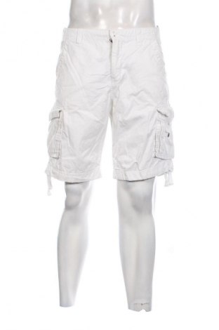 Pantaloni scurți de bărbați Reserved, Mărime M, Culoare Alb, Preț 76,32 Lei