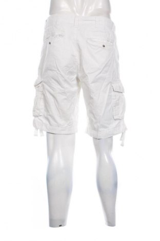 Pantaloni scurți de bărbați Reserved, Mărime M, Culoare Alb, Preț 76,32 Lei
