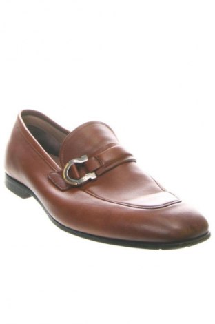 Ανδρικά παπούτσια Salvatore Ferragamo, Μέγεθος 42, Χρώμα Καφέ, Τιμή 190,33 €