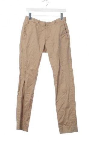 Pantaloni de bărbați Dressmann, Mărime S, Culoare Bej, Preț 126,32 Lei