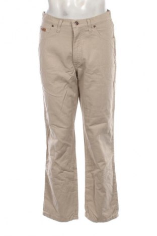 Pantaloni de bărbați Wrangler, Mărime M, Culoare Bej, Preț 214,99 Lei