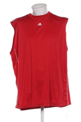 Herren Tanktop Adidas, Größe XXL, Farbe Rot, Preis € 13,99