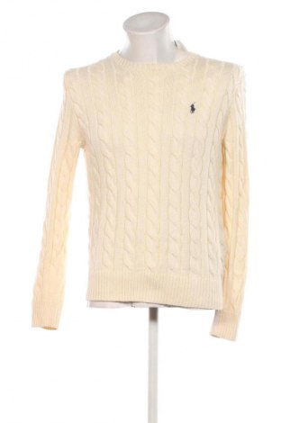 Męski sweter Polo By Ralph Lauren, Rozmiar S, Kolor Żółty, Cena 964,99 zł