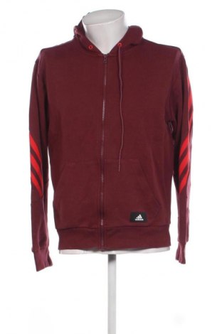 Ανδρικό φούτερ Adidas, Μέγεθος M, Χρώμα Κόκκινο, Τιμή 35,99 €