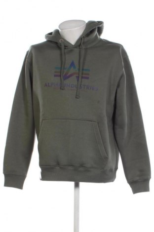 Férfi sweatshirt Alpha Industries, Méret L, Szín Zöld, Ár 25 719 Ft