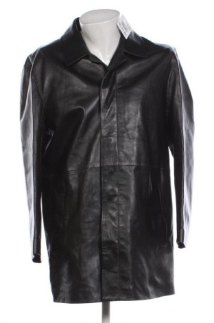 Herren Lederjacke Calvin Klein, Größe M, Farbe Schwarz, Preis 151,41 €