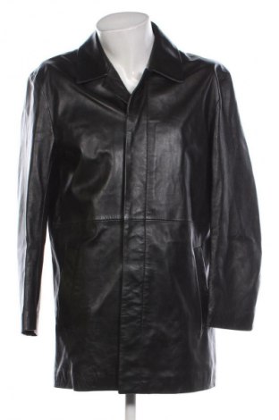 Herren Lederjacke Calvin Klein, Größe M, Farbe Schwarz, Preis 151,41 €