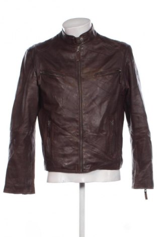 Herren Lederjacke Unbranded, Größe L, Farbe Braun, Preis € 74,99