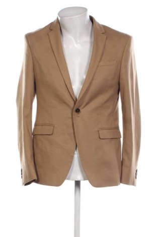 Herren Sakko Zara, Größe L, Farbe Beige, Preis 28,13 €