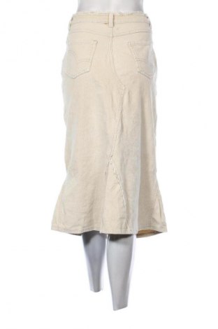 Fustă Bamboo, Mărime L, Culoare Ecru, Preț 108,04 Lei