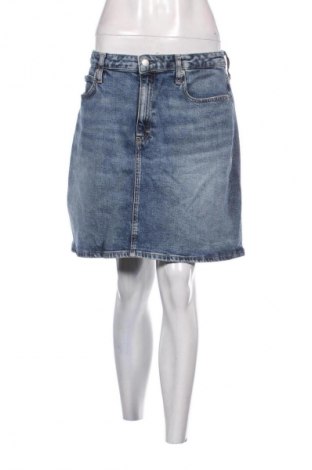 Fustă Calvin Klein Jeans, Mărime L, Culoare Albastru, Preț 180,07 Lei