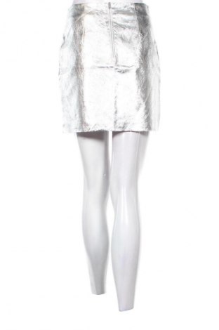 Fustă H&M, Mărime S, Culoare Argintiu, Preț 50,00 Lei