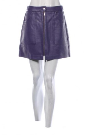 Fustă Stradivarius, Mărime S, Culoare Mov, Preț 50,00 Lei