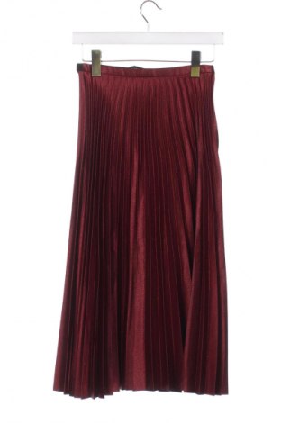 Пола Zara, Размер XS, Цвят Червен, Цена 40,60 лв.