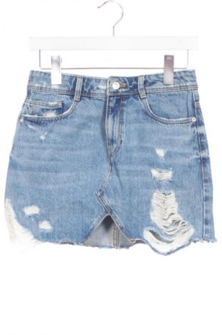 Φούστα Zara Trafaluc, Μέγεθος XS, Χρώμα Μπλέ, Τιμή 17,99 €