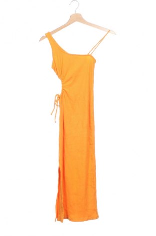 Kleid Bershka, Größe XS, Farbe Orange, Preis 27,23 €