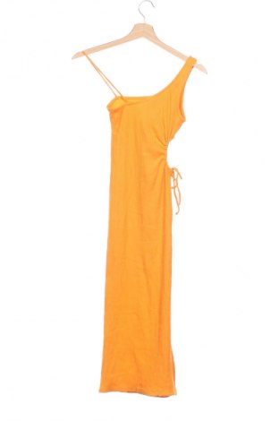 Kleid Bershka, Größe XS, Farbe Orange, Preis 27,23 €