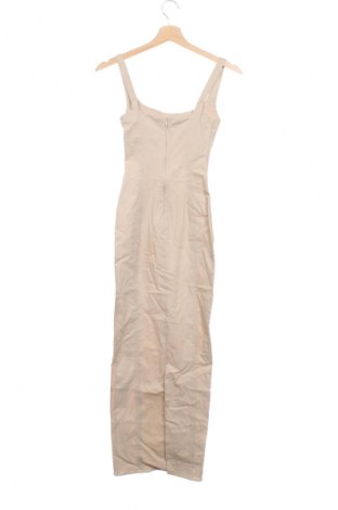 Kleid Bershka, Größe XS, Farbe Beige, Preis 18,99 €