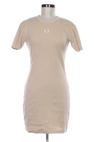 Kleid Calvin Klein Jeans, Größe XL, Farbe Beige, Preis € 109,99