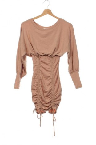 Šaty  Fashion nova, Velikost XS, Barva Béžová, Cena  469,00 Kč