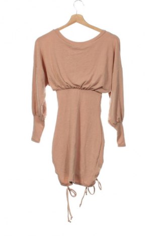 Šaty  Fashion nova, Velikost XS, Barva Béžová, Cena  469,00 Kč