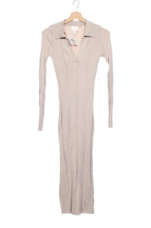Kleid H&M, Größe XS, Farbe Beige, Preis 20,99 €