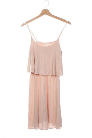 Kleid H&M, Größe XS, Farbe Aschrosa, Preis 15,99 €