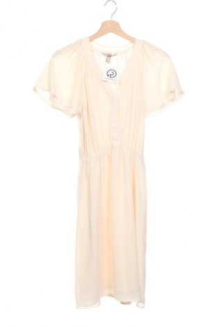 Kleid H&M, Größe XS, Farbe Ecru, Preis € 17,99