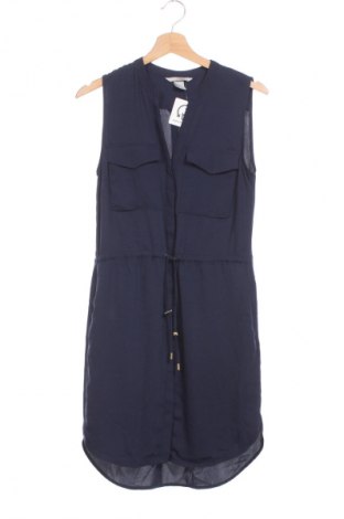 Rochie H&M, Mărime XS, Culoare Albastru, Preț 157,99 Lei