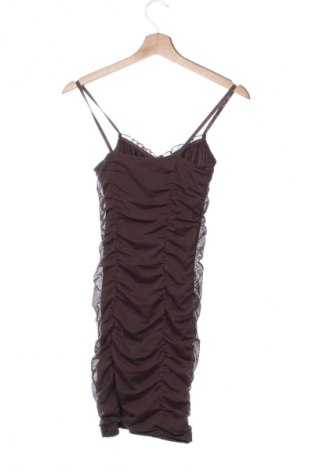 Kleid H&M Divided, Größe XS, Farbe Braun, Preis 11,99 €