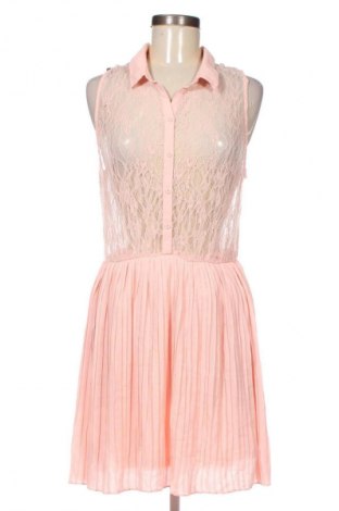 Рокля H&M Divided, Размер L, Цвят Розов, Цена 24,99 лв.