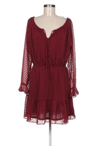 Рокля H&M Divided, Размер L, Цвят Червен, Цена 29,99 лв.