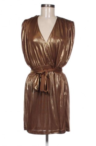 Rochie Halston, Mărime M, Culoare Auriu, Preț 450,00 Lei