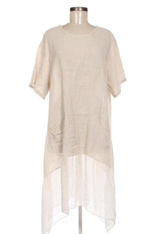 Šaty  Made In Italy, Veľkosť L, Farba Béžová, Cena  28,75 €