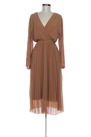 Kleid Made In Italy, Größe M, Farbe Braun, Preis € 20,99