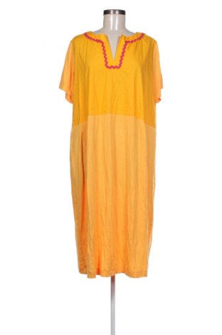 Kleid Marina Sport by Marina Rinaldi, Größe L, Farbe Gelb, Preis 284,27 €