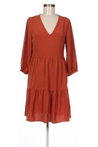 Kleid Pieces, Größe M, Farbe Orange, Preis 18,99 €
