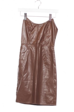 Kleid SHEIN, Größe XS, Farbe Braun, Preis 15,00 €