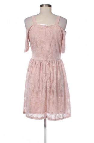 Kleid SZACHOWNICA, Größe M, Farbe Aschrosa, Preis 11,99 €