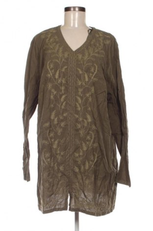 Kleid Ulla Popken, Größe XXL, Farbe Grün, Preis 33,99 €